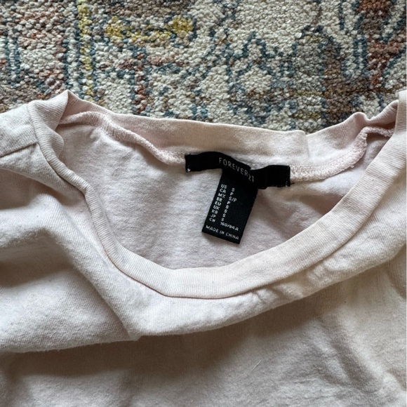 Light pink crop tee - Picture 3 of 3